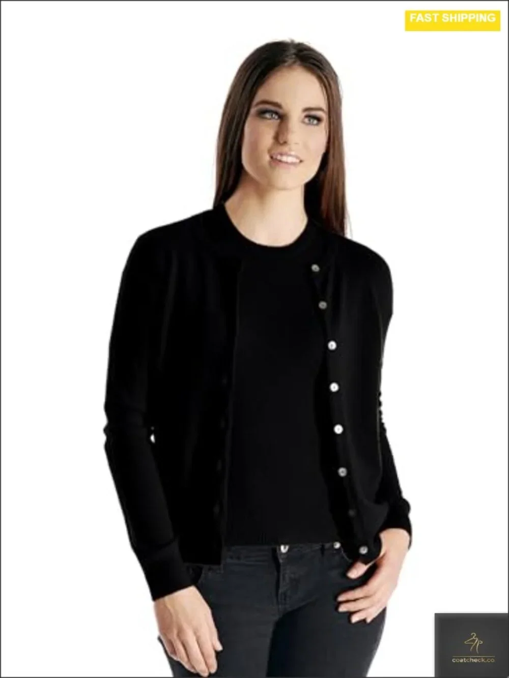 100% Cashmere Women's Cardigan Twin Set - Lightweight Luxe